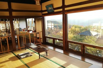 Beautiful scenery from the communal rooms