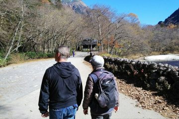 Walking with my guide