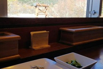 Sanzoku set lunch at the Kappa Restaurant