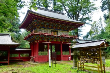 Tower Gate from the inside the shrine