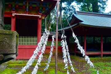 The precincts of the shrine