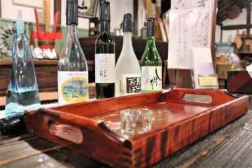 The tasting teaches you the variety of tastes sake can have.