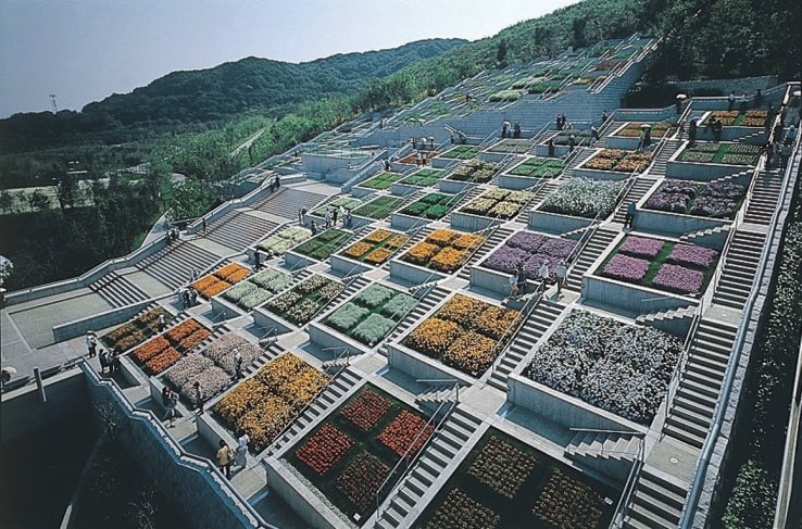 The whole of Yumebutai offers incredible views.