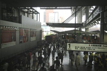 People on platform