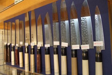 Japanese stainless steel knives