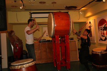 Taiko experience time!