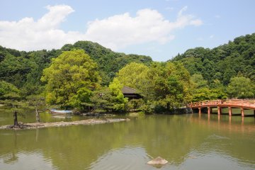 View from the otherside of the pond