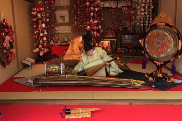 You can experience some traditional Japanese culture at each site