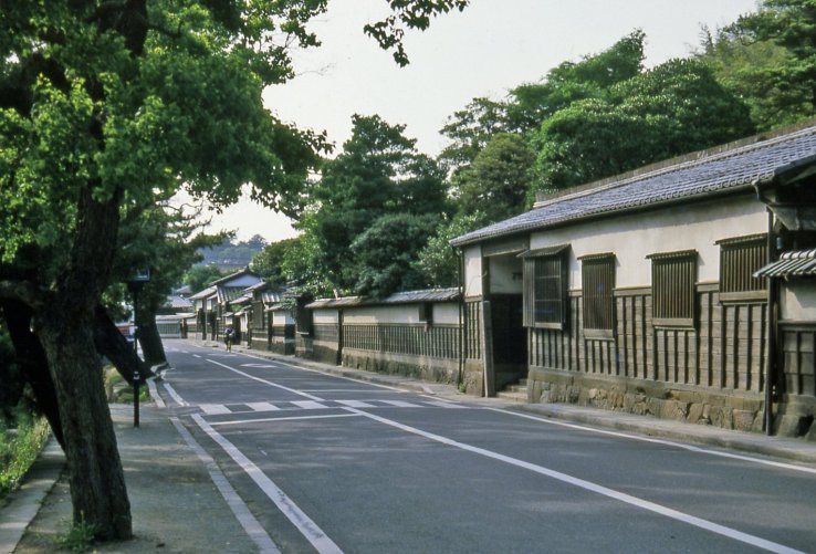 Former Samurai residences on Shiomi Nawate