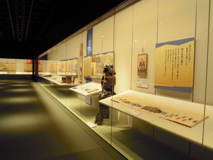 Displays in Matsue History Museum