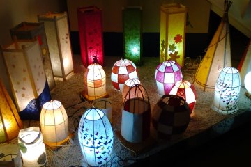 Le papier traditionnel de Matsue se prête parfaitement au bricolage.