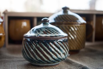 Poterie traditionnelle d’un des nombreux ateliers de la région.