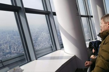 Looking at over the Tokyo Metropolis