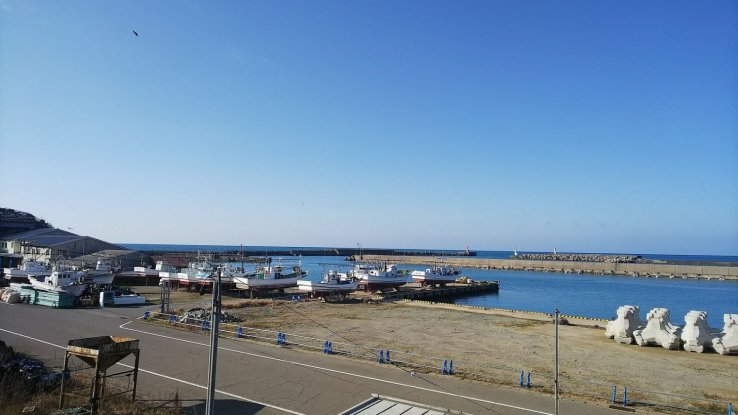 Hashitate Fishing Port.