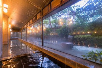 Hot spring public bath