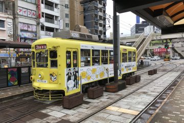 Trams are a great way to get around the city