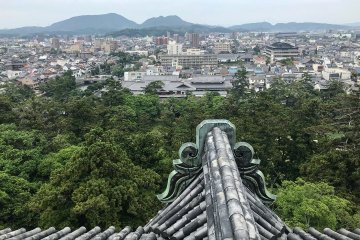 Views from the top of Matsue Castle