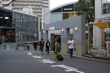The chill area of Daikanyama