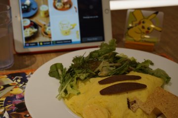 Pikachu Omelette Rice