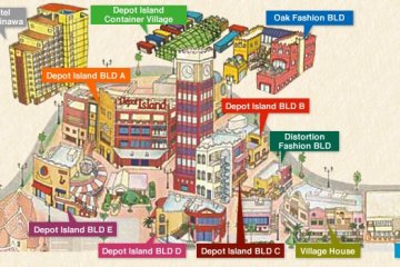 Depot-Island map.