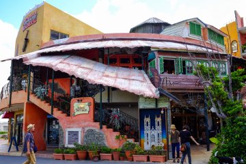 Impressive architecture surrounds Mihama American Village
