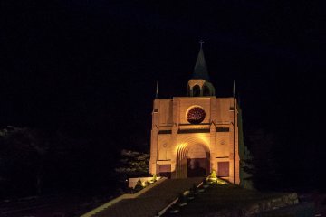 The non-denominational church provides a place for marriage and prayer.