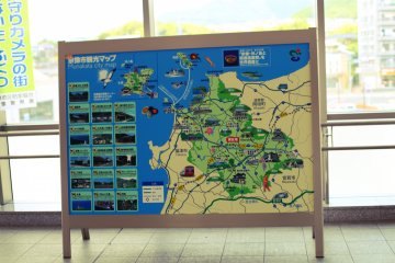 A map of the surrounding area