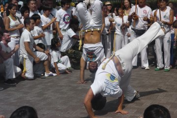 Capoeira demonstration