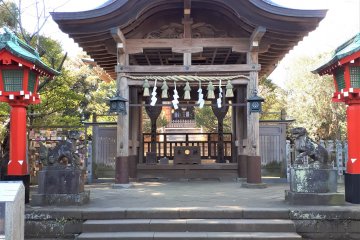 Okutsu no Miya, the original shrine of the island
