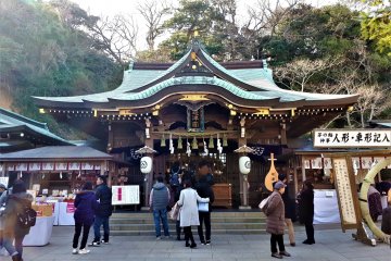 Hetsu no Miya was originally built in 13th century, the current building was rebuilt in the 20th and is the main shrine of the island.