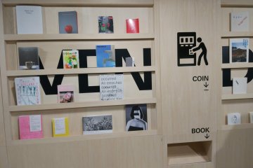 Art book vending machine