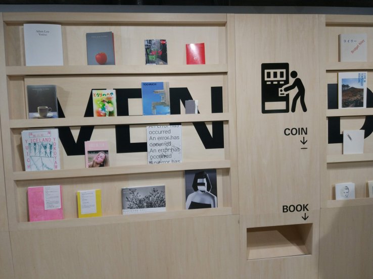 Art book vending machine