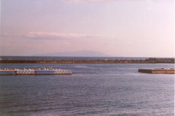 Oshima Island from Atami