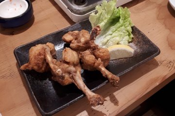 Fried chicken on the side
