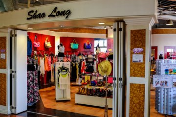 Ladies fashion on the 1st floor