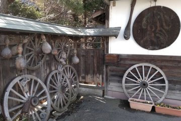 On a street in Obuse