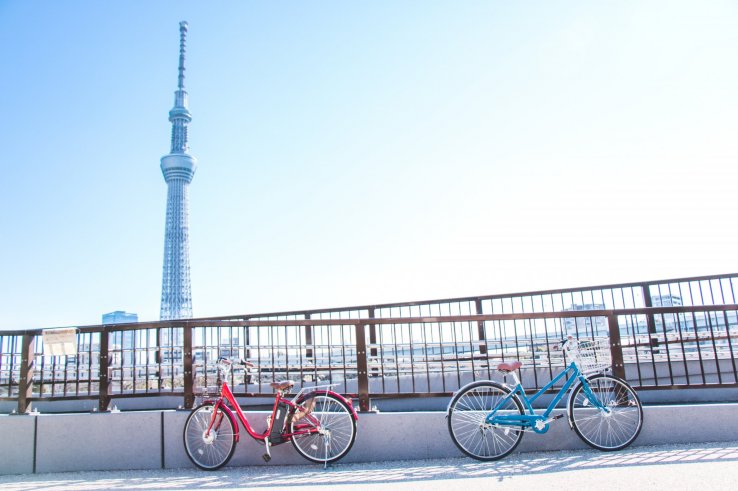 Cycling in Tokyo