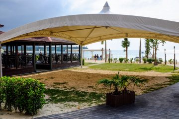 Kaikai Asian Terrace restaurant is a nice place to enjoy a sunset