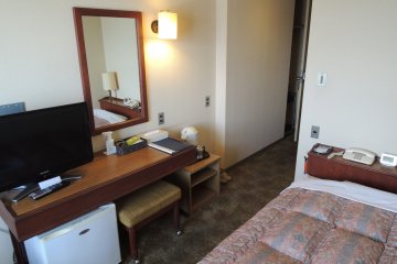 Layout of a single room
