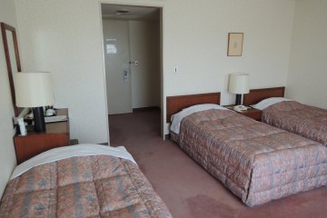 Example of the triple bedroom