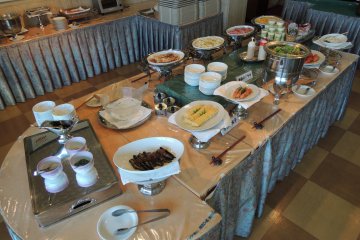 Other dishes served during the breakfast
