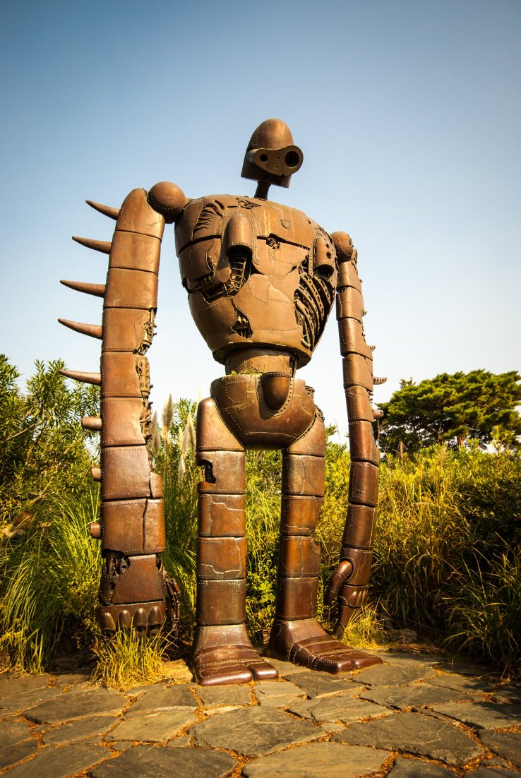 The rooftop Laputa robot