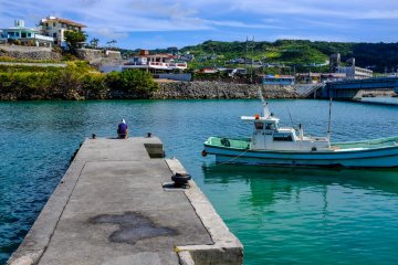 The fishing never ends for some on Ou-jima