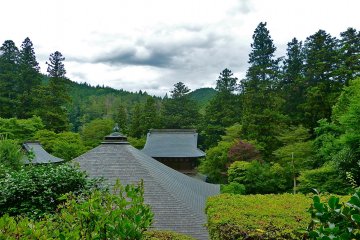 View from the top of the temple premises