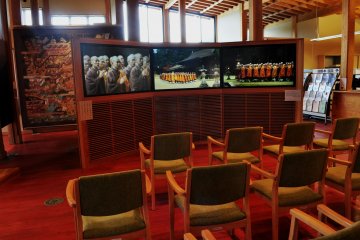 Informative video in the South Hall
