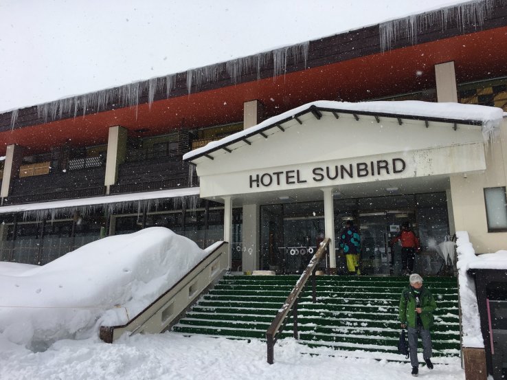 Entry to Hotel Sunbird