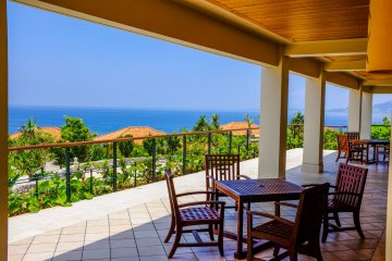 Sunset Lounge terrace overlooking the East China Sea