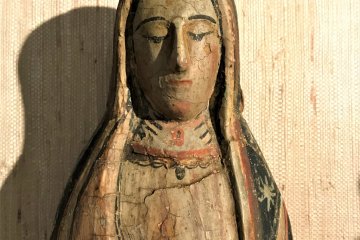A Madonna like figure