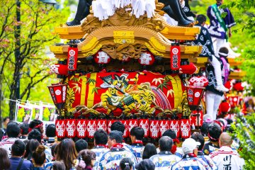 Reiwa Danjiri Parade in Kobe 2019
