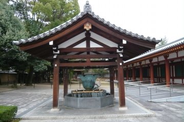 Temple fountain to cleanse your soul